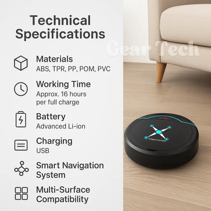CLEANBOT Automatic Robot Hoover