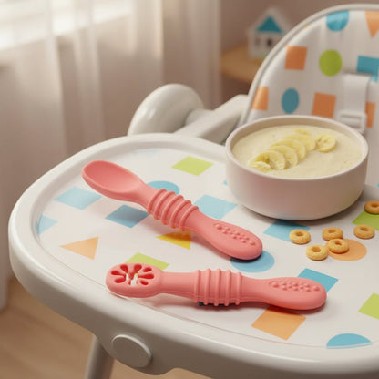 EASYFEED Soft Silicone Baby Feeding Spoon
