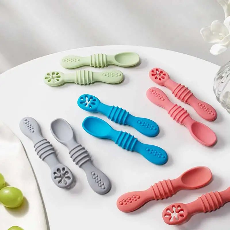 EASYFEED Soft Silicone Baby Feeding Spoon
