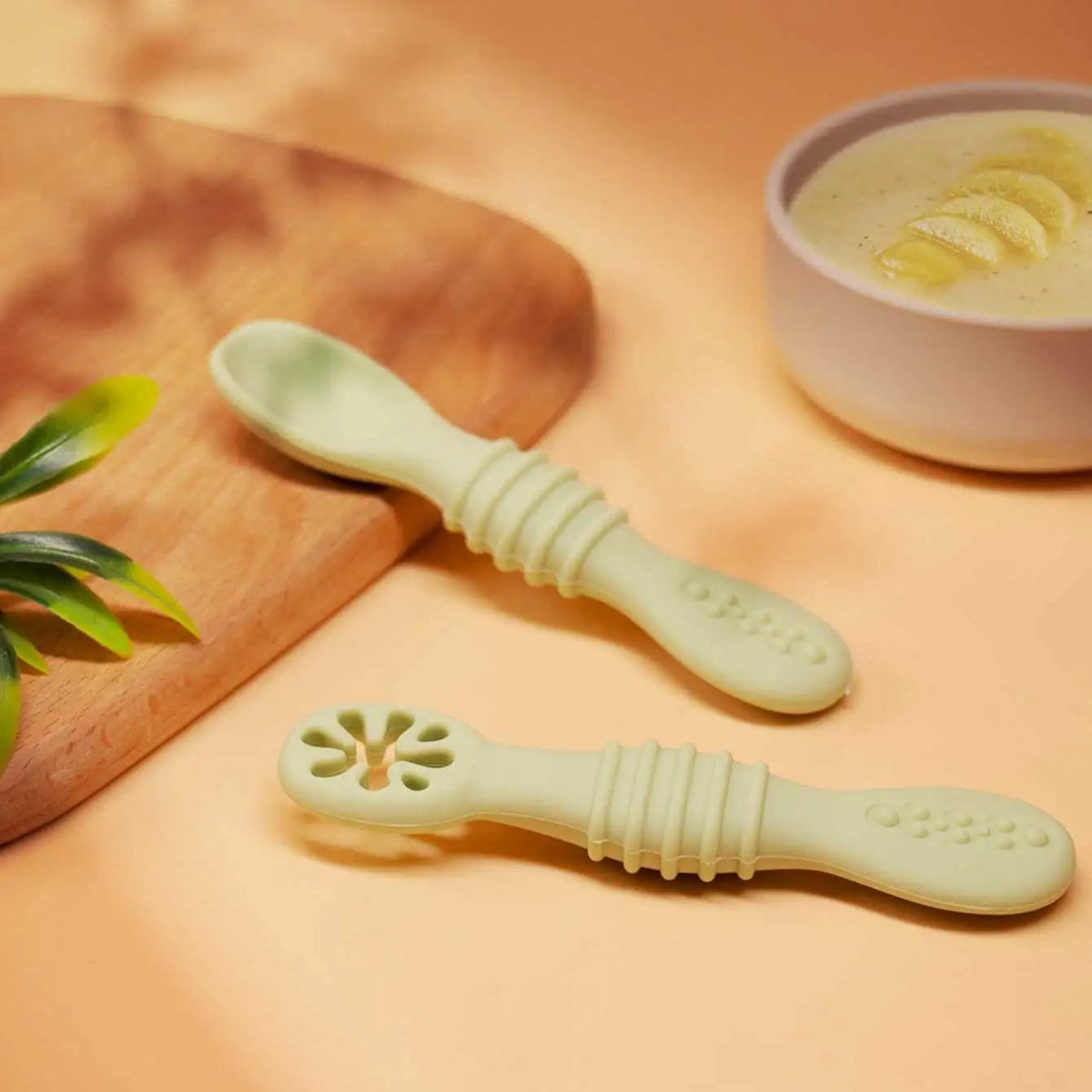 EASYFEED Soft Silicone Baby Feeding Spoon