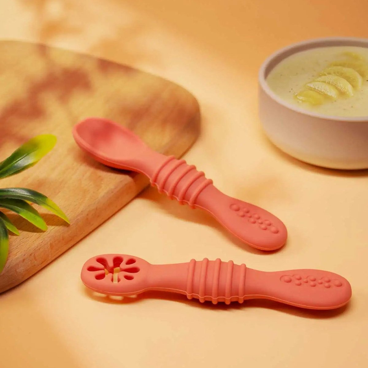 EASYFEED Soft Silicone Baby Feeding Spoon
