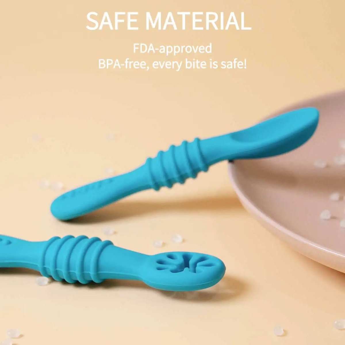 EASYFEED Soft Silicone Baby Feeding Spoon