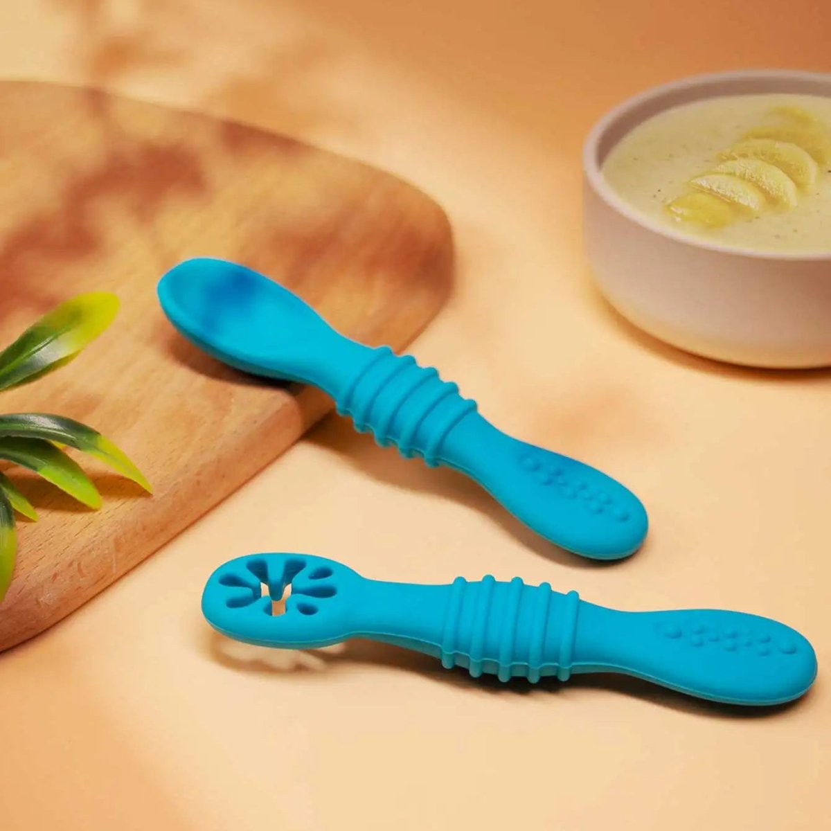 EASYFEED Soft Silicone Baby Feeding Spoon
