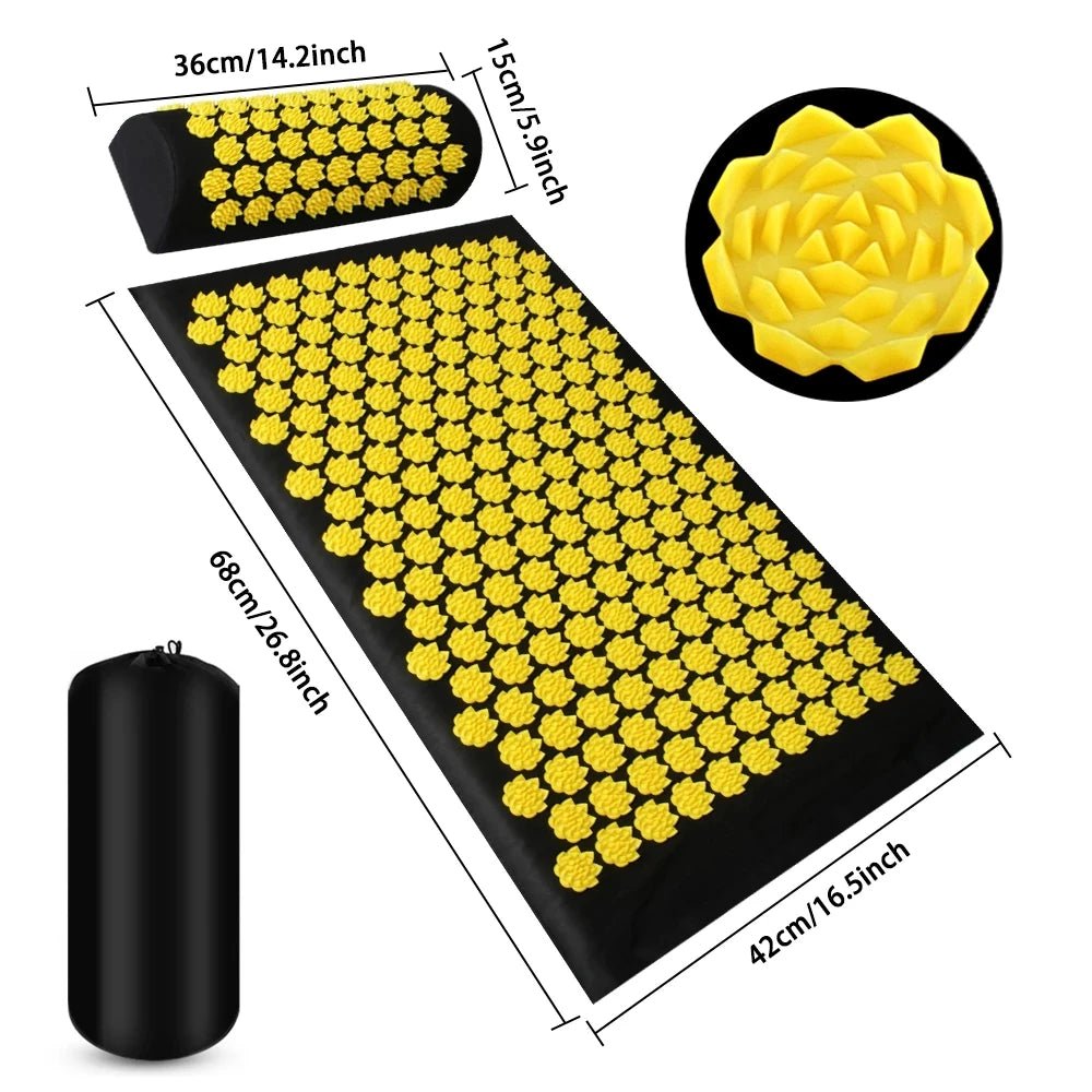 ZENBODY Acupressure Mat and Pillow Set