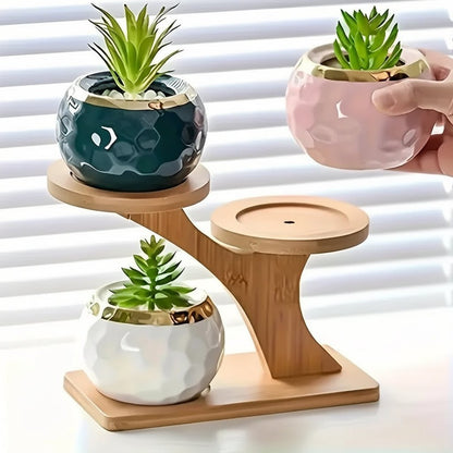 BAMBOZEN Minimalist Bamboo Stand