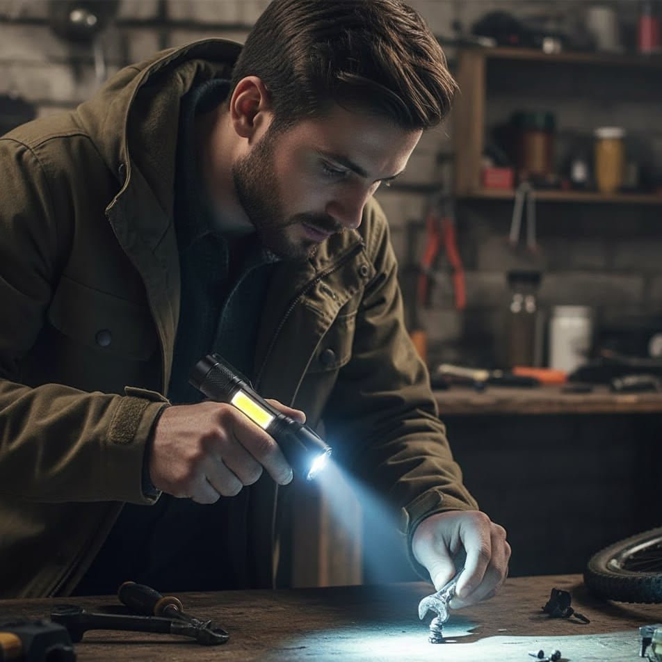LUMENFORCE Portable High-Performance LED Flashlight