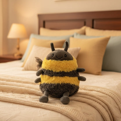 BEEGLOW Soft Plush Bee Stuffed Animal
