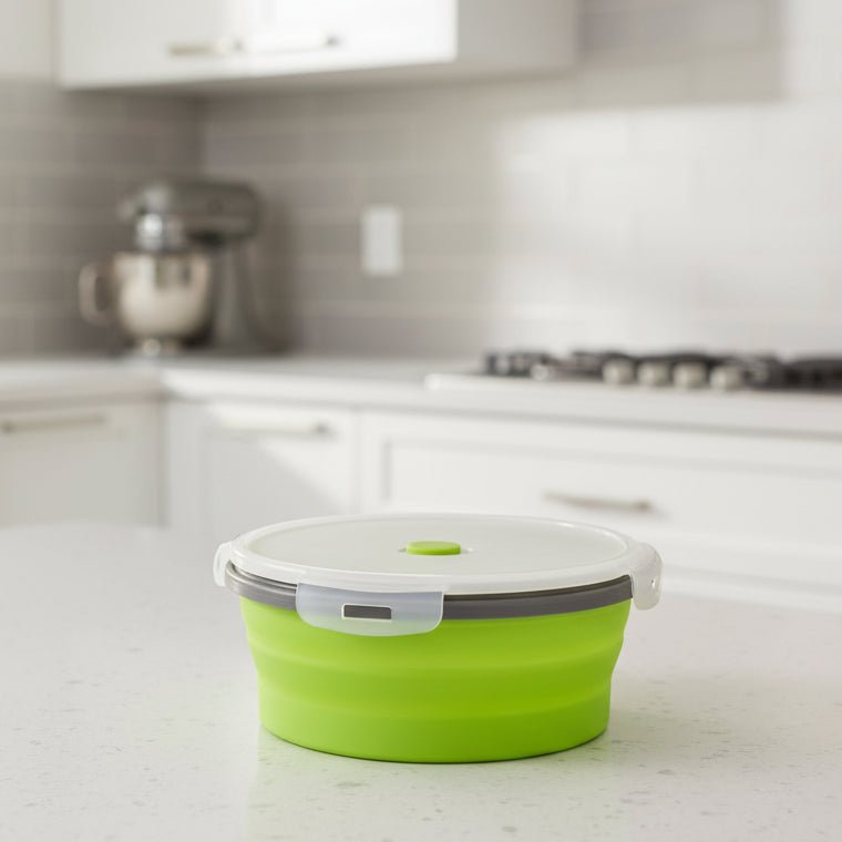 BENTOSTORE Foldable Silicone Bento Lunchbox Set