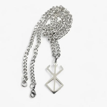 RUNEFORGE Berserker Rune Stainless Steel Pendant