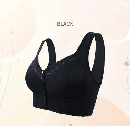 Front-Closure Cotton Bra
