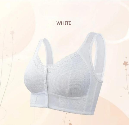 Front-Closure Cotton Bra