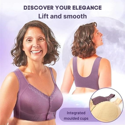 Front-Closure Cotton Bra