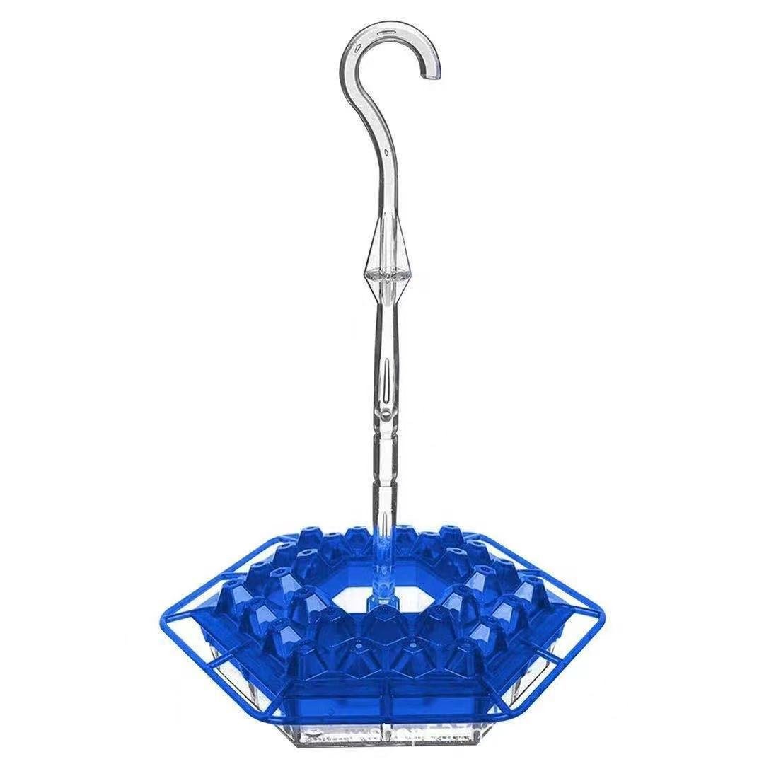 HUMMIFEED Colorful Hanging Hummingbird Feeder