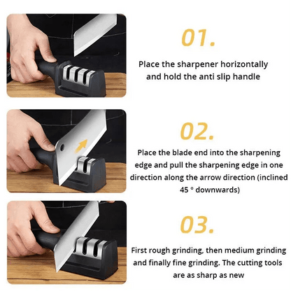 BLADEUP Multifunctional Knife Sharpener Hand Tool