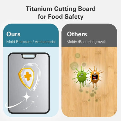 NOBLE CUT Titan Cutting Board Double-Sided Non-Slip Prep