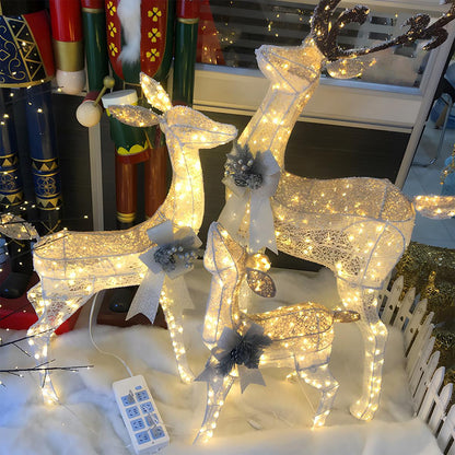 SHINEHOOVES Decorative LED Reindeer Figures