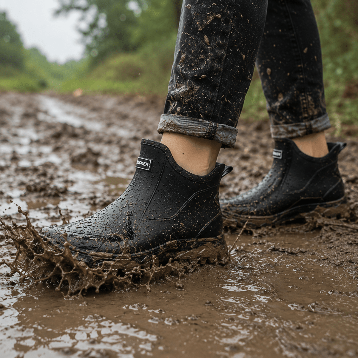 BOOTNOVA Rubber Boots Cushioned Non Slip
