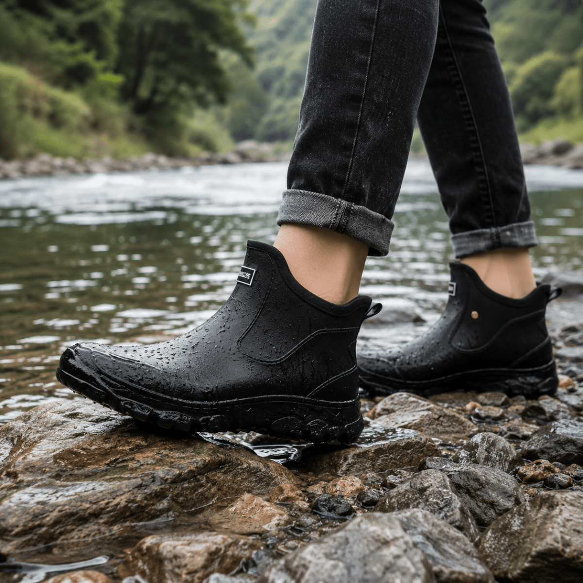 BOOTNOVA Rubber Boots Cushioned Non Slip
