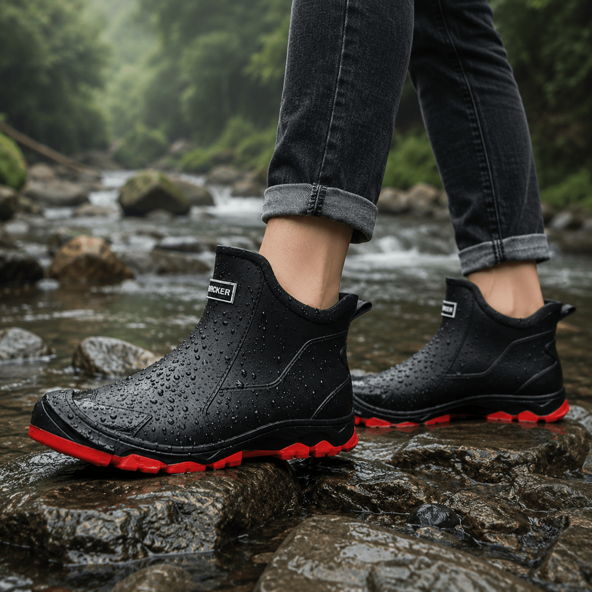 BOOTNOVA Rubber Boots Cushioned Non Slip