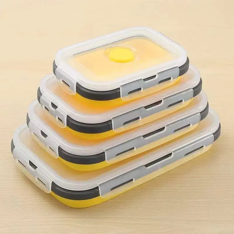 FOODSTACK Foldable BPA-Free Silicone Lunchbox Set