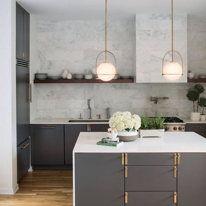 ILLUVIA Opal Glass Pendant Lamp