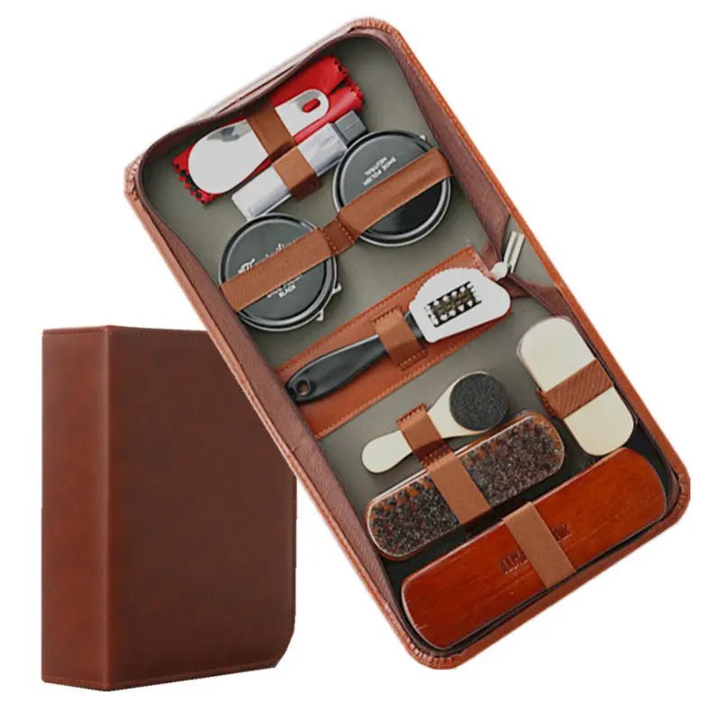 LEATHERCURE Premium Shoe Care Set