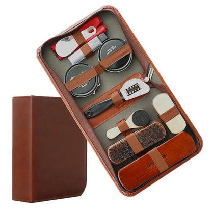 LEATHERCURE Premium Shoe Care Set