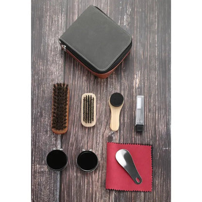 LEATHERCURE Premium Shoe Care Set
