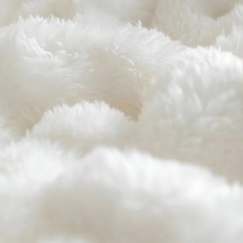 SOFTDIM Cozy 3D Bubble Plush Blanket