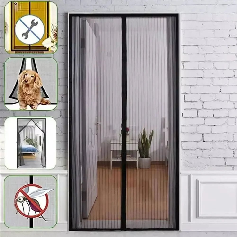 DURANET Sturdy Magnetic Fly Screen Door
