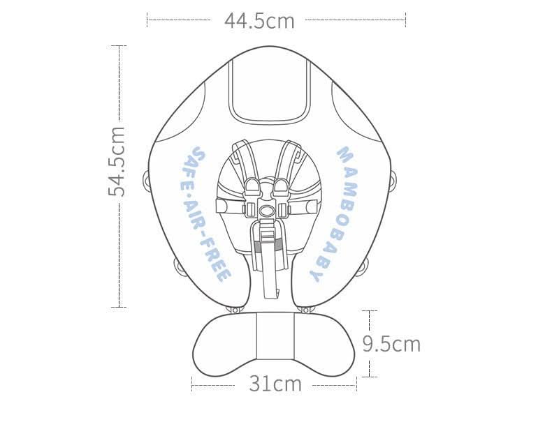 Baby Swim Ring with Canopy Baby