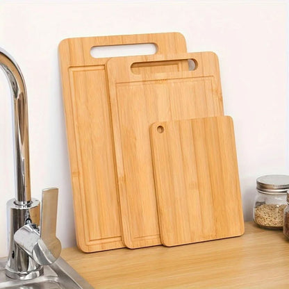 BAMBURO Premium Bamboo Cutting Board Set