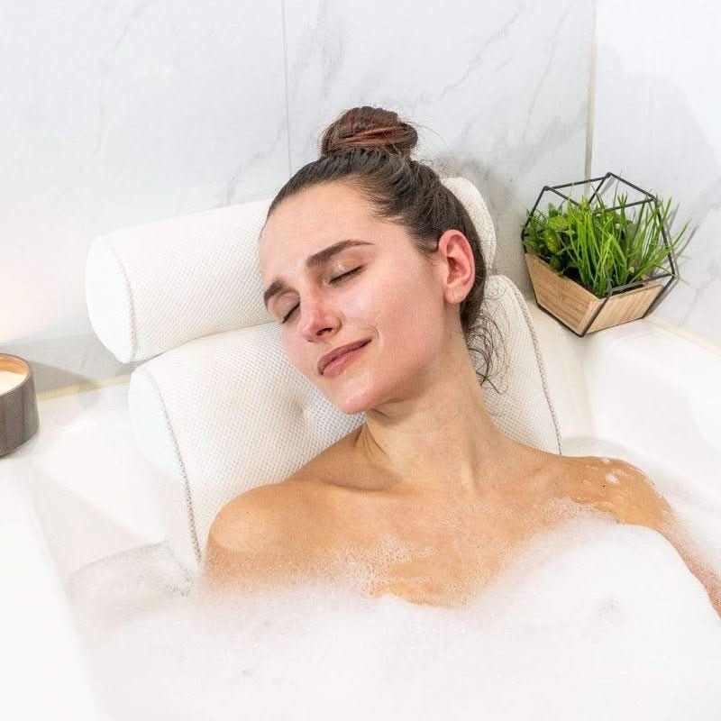 SERENILUX Ergonomic Bath Pillow lifestyle image 3