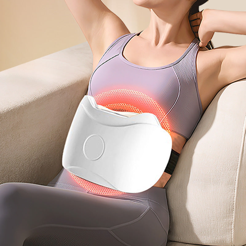Heated Vibration Belly Massager for Digestion