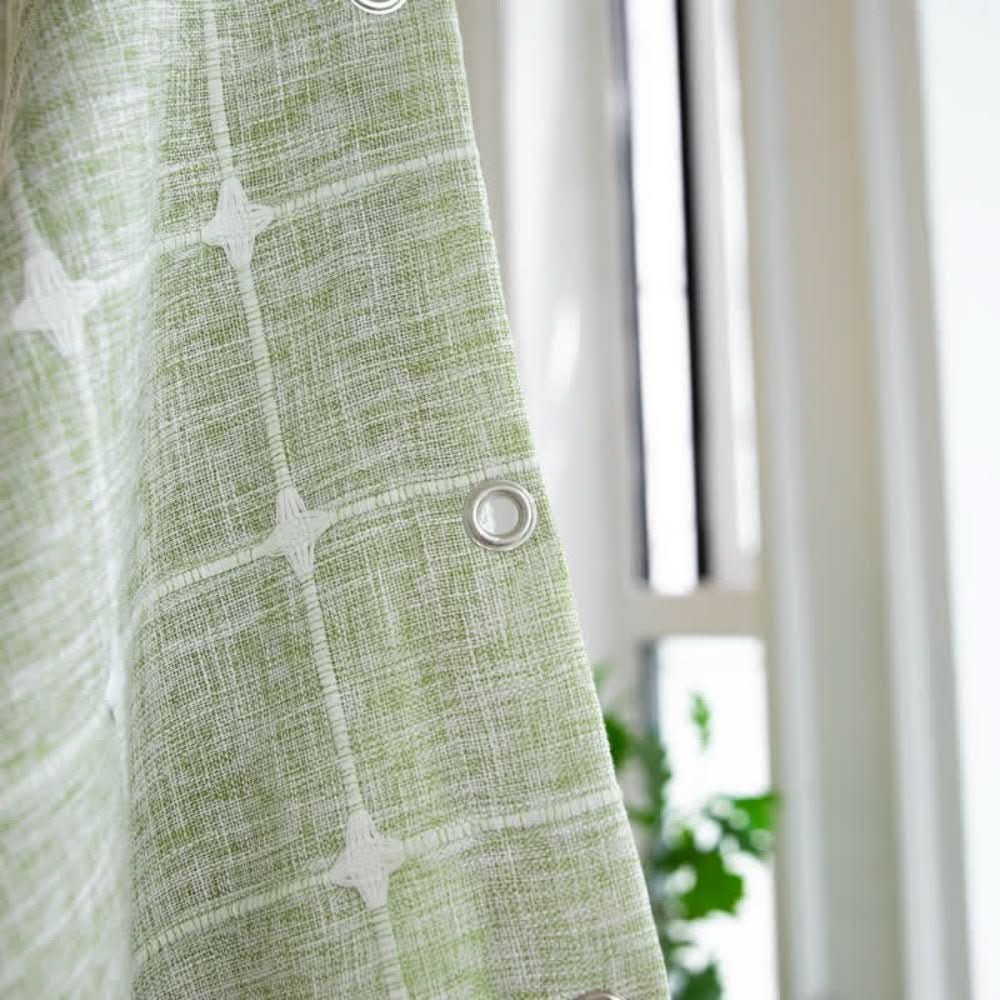 COTTONHAVEN Shower Curtain Soft Cotton Shower Curtain