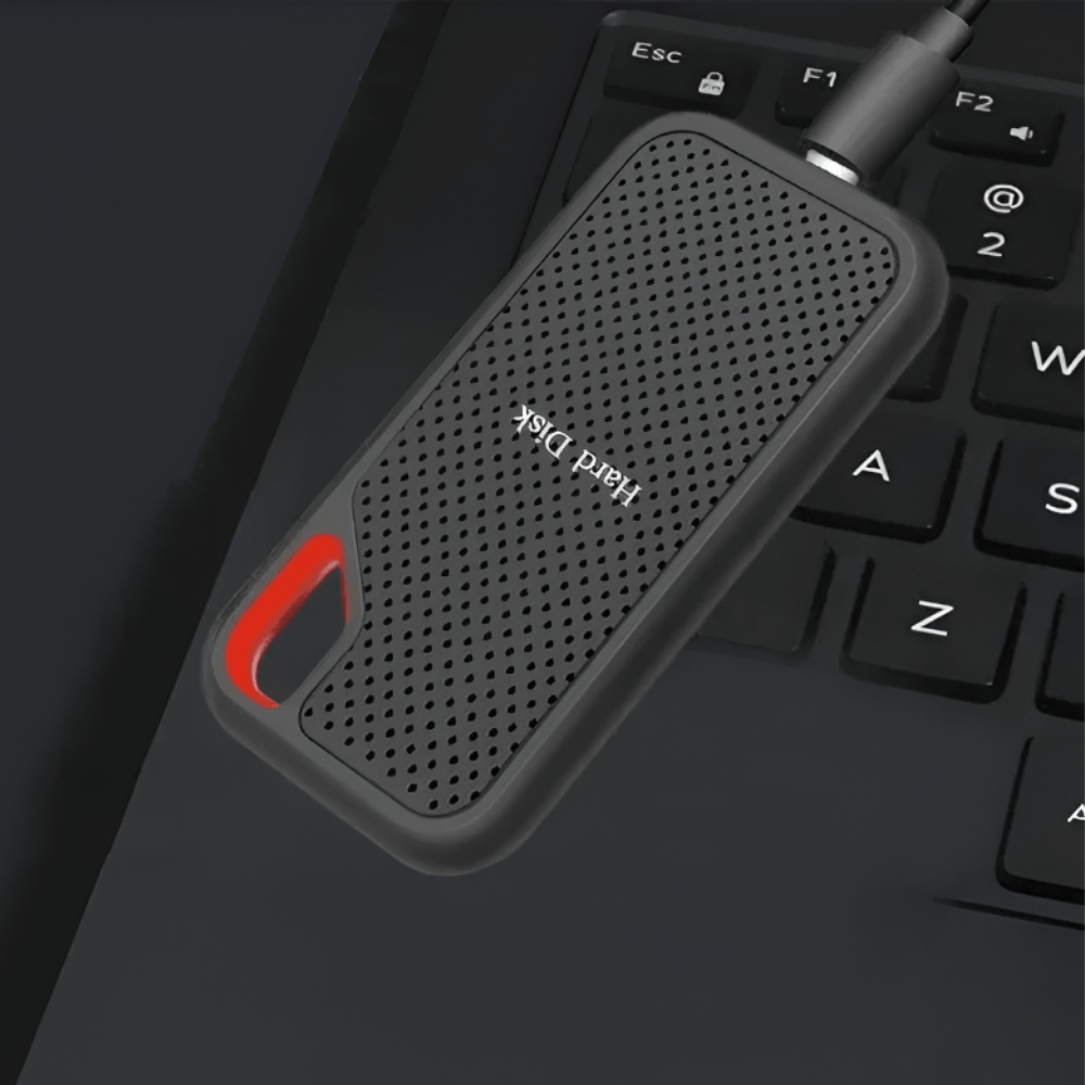 External Hard Drive Portable 8TB, Fast Type C SSD Data Storage for Desktop, Laptop & Mac