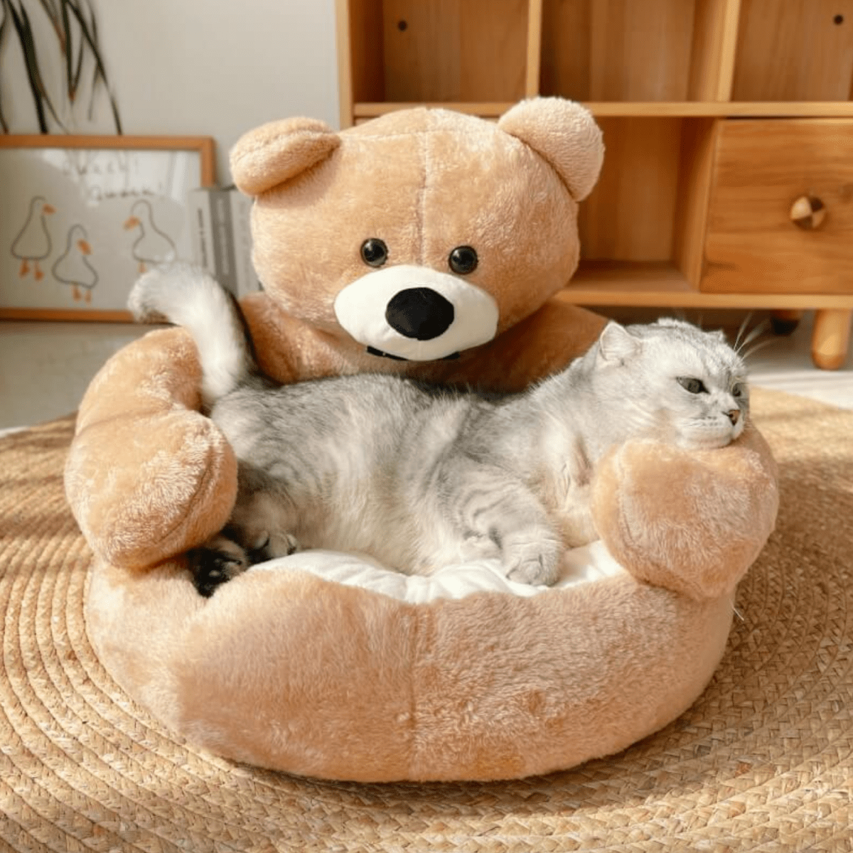 DreamWhisk Cat Bed Cozy Cat Bed