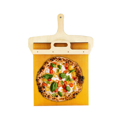 Pizza Peel, Wooden Sliding Pizza Shovel with Non-Stick Surface for Oven & Pizza Stone