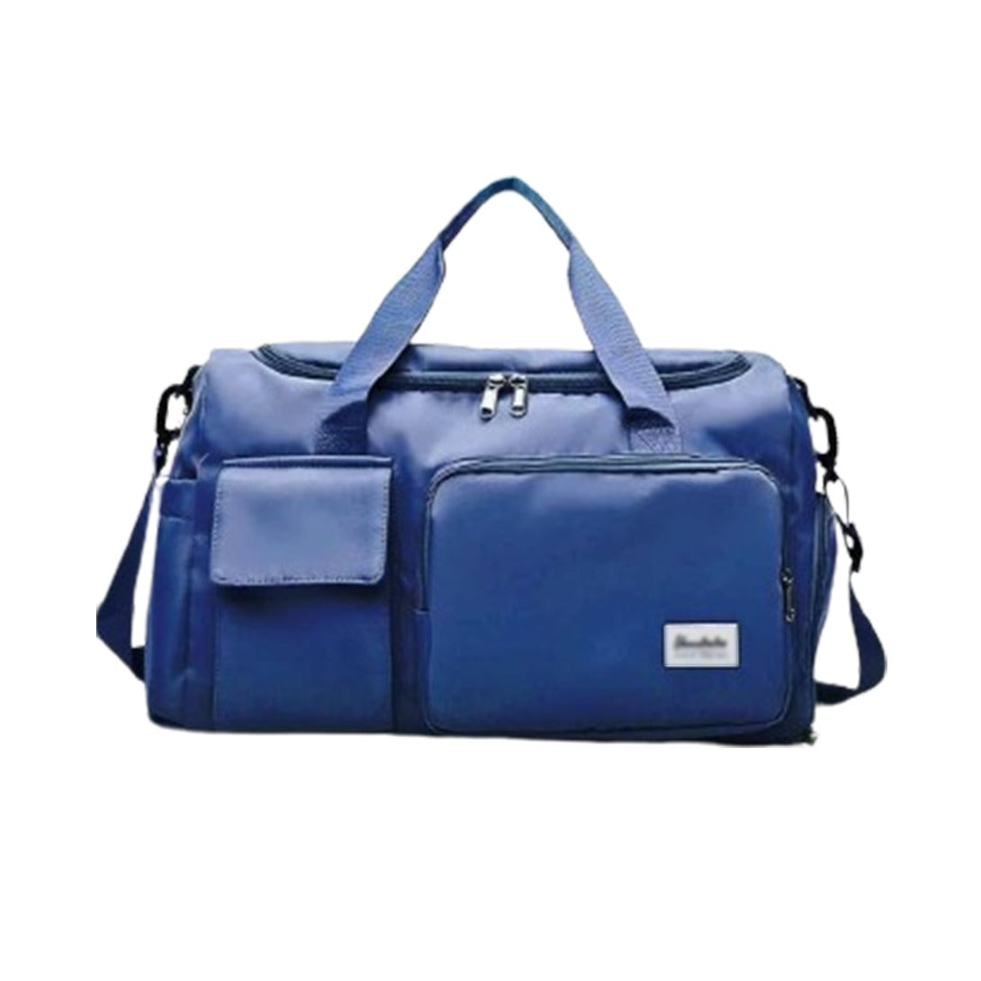 Sports Duffle Travel Bag with Shoe Compartment