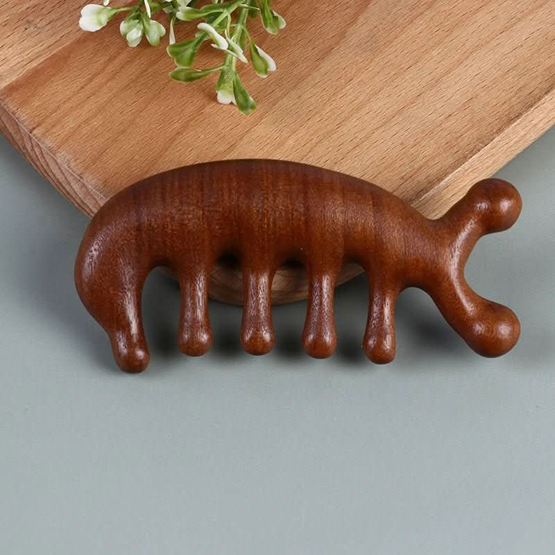 Calmcomb Luxury Sandalwood Massage Comb Antistatic
