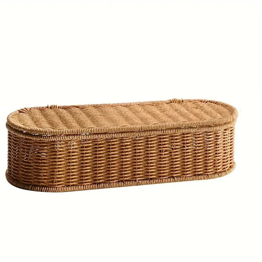 BOHOFLECHT Woven Boho Storage Basket