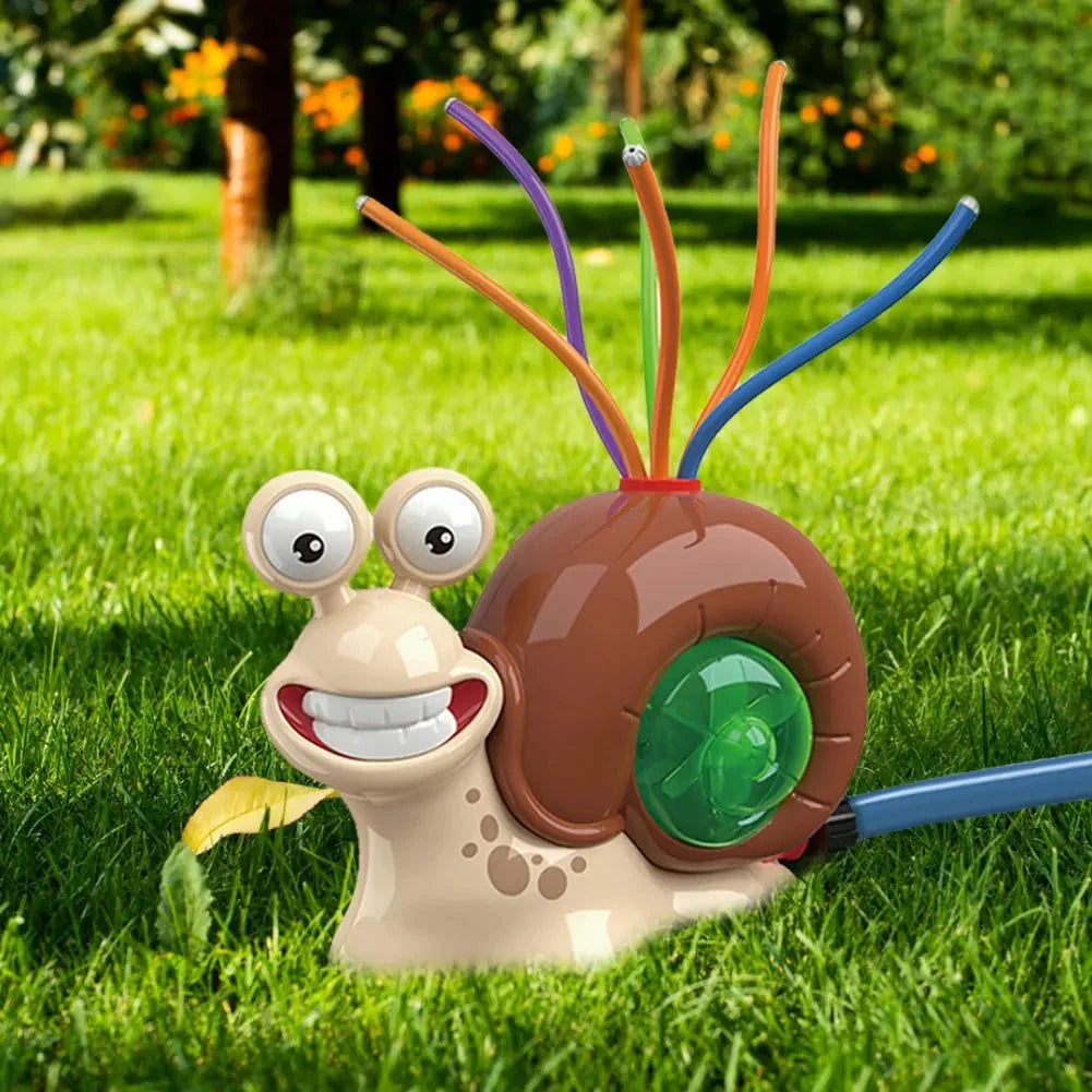 SNAILSPLASH Colorful Snail Water Sprinkler