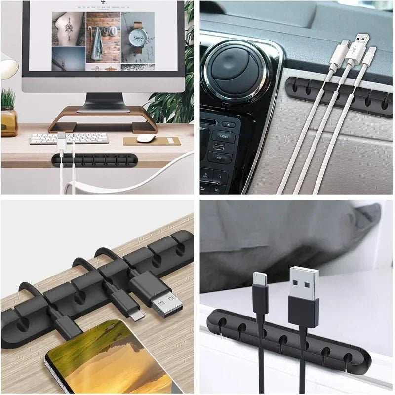 DESKCORD Silicone Cable Organizer