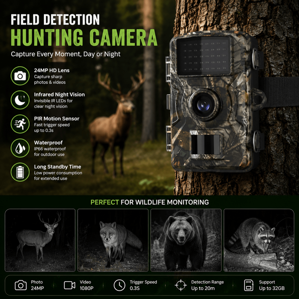 TRAILWATCH Wildlife Camera