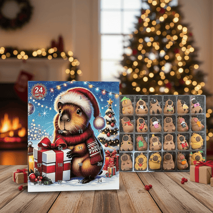 CAPYSMILE 2025 Cute Christmas Countdown Calendar