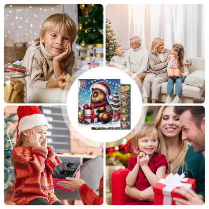 CAPYSMILE 2025 Cute Christmas Countdown Calendar
