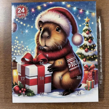 CAPYSMILE 2025 Cute Christmas Countdown Calendar