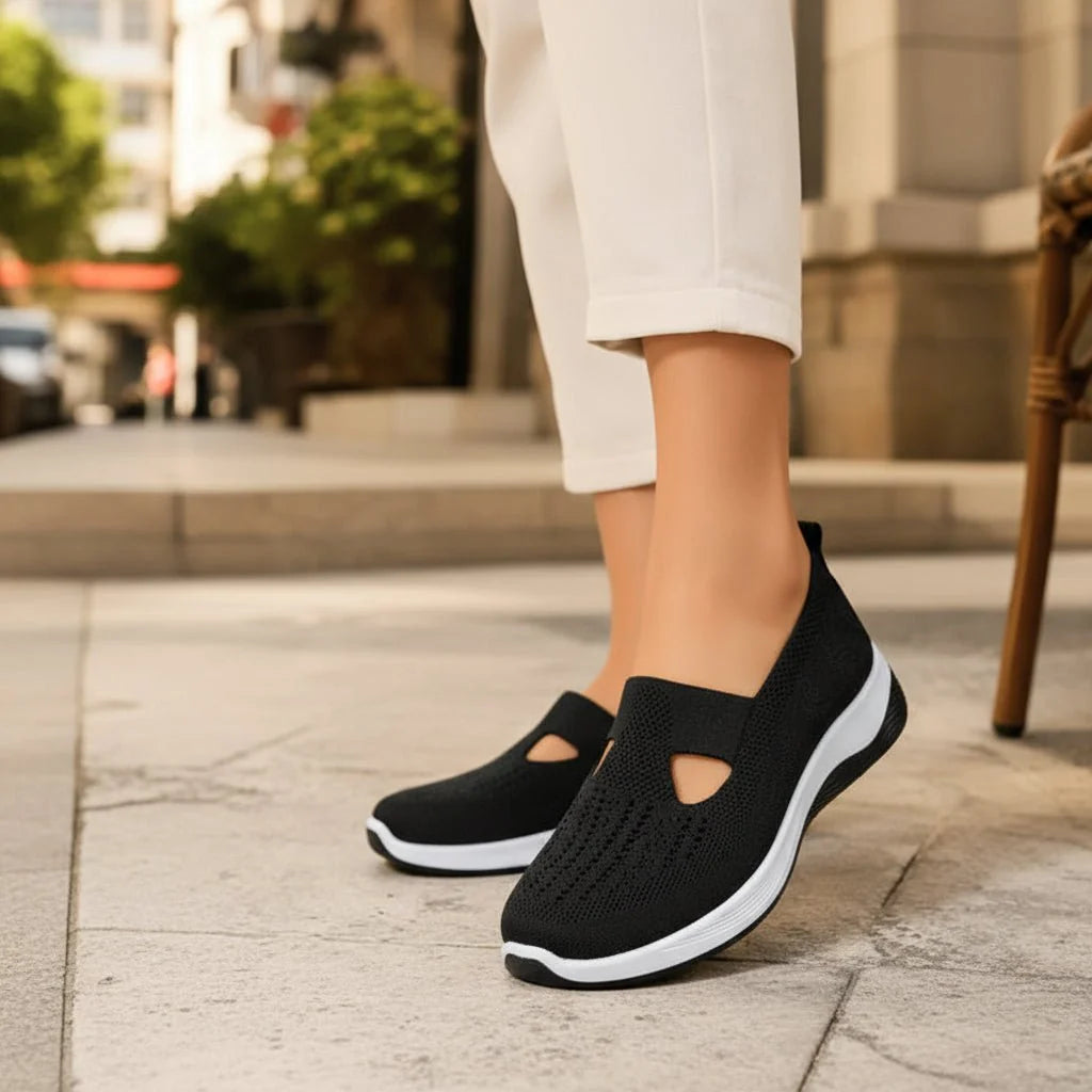 CARESOLE Orthopedic Women's Slippers Wellness Support