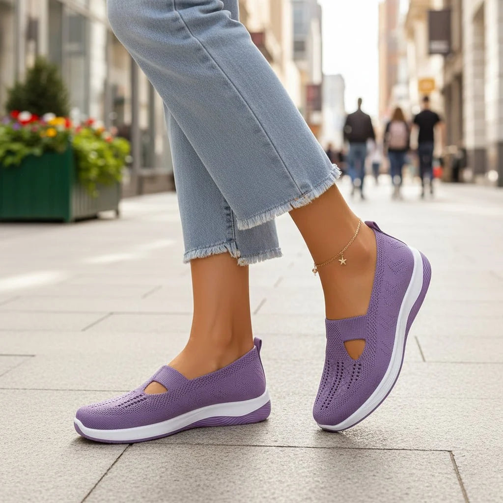 CARESOLE Orthopedic Women's Slippers Wellness Support