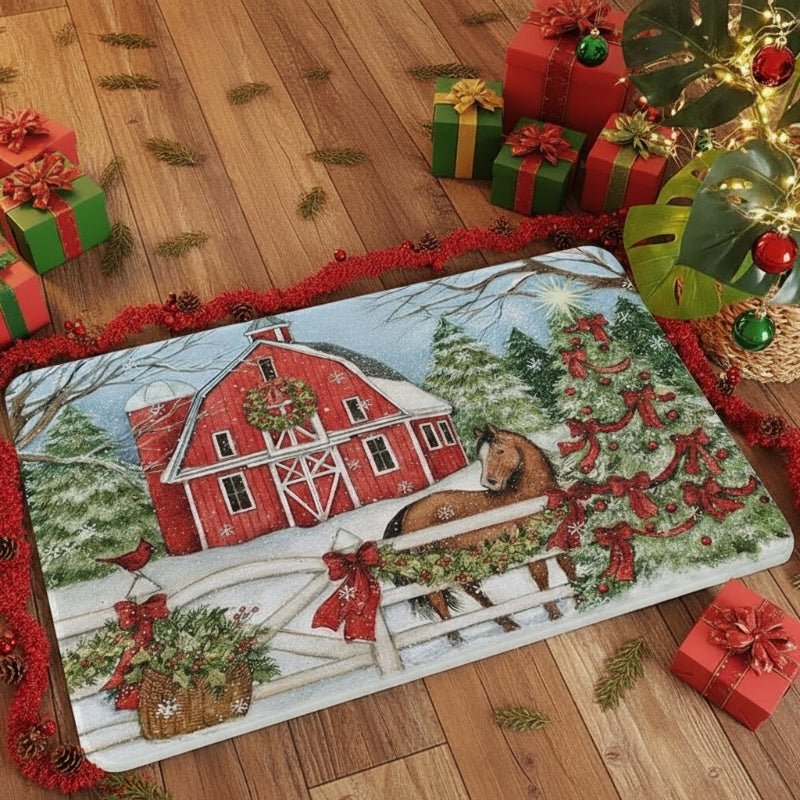 MERRYMAT Non-slip Christmas Doormat
